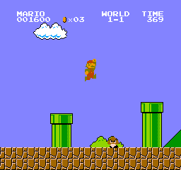 Super Mario Bros. / Duck Hunt (NES)   © Nintendo 1988    2/3