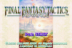 Final Fantasy Tactics Advance (GBA)   © Square Enix 2003    1/4