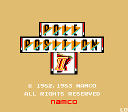 Pole Position II (ARC)   © Namco 1983    1/4