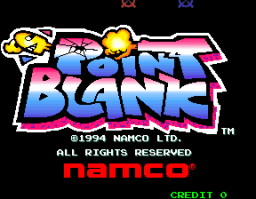 Point Blank (ARC)   © Namco 1994    1/7