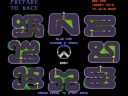 Championship Sprint (ARC)   © Atari Games 1986    4/4
