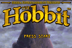 The Hobbit (2003) (GBA)   © VU Games 2003    1/3