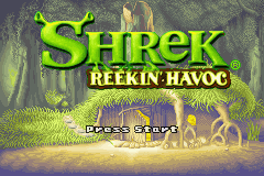 Shrek: Reekin' Havoc (GBA)   © TDK 2003    1/2