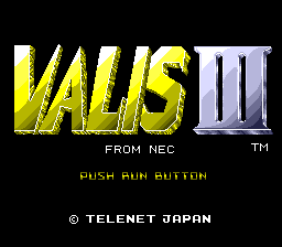 Valis III (PCCD)   © Telenet 1990    3/5