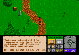 The Faery Tale Adventure (SMD)   © EA 1991    2/4