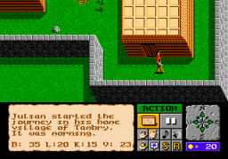 The Faery Tale Adventure (SMD) &nbsp; &copy; EA 1991 &nbsp;  4/4