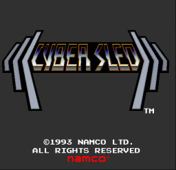 Cyber Sled (ARC)   © Namco 1993    1/3