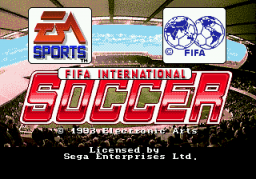 FIFA International Soccer   © EA 1994   (SMD)    1/3
