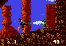 Daffy Duck In Hollywood (SMD)   © Sega 1994    4/5