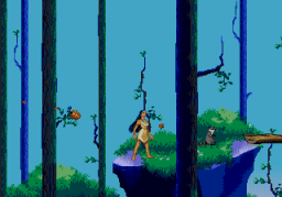 Pocahontas (SMD)   © Disney Interactive 1996    4/5