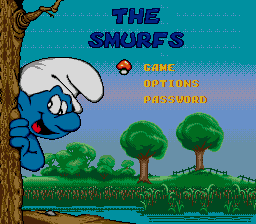 The Smurfs (SMD)   © Infogrames 1994    1/4