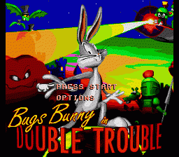 Bugs Bunny In Double Trouble (SMD)   © Sega 1996    1/4
