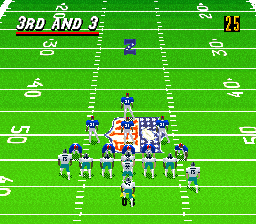 Madden NFL '95 (SNES)   © EA Sports 1994    3/3