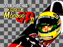 Super Monaco GP II (SMS)   © Sega 1992    1/3