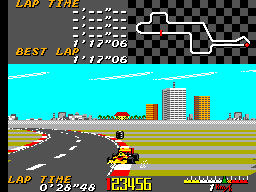 Super Monaco GP II (SMS)   © Sega 1992    3/3