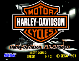 Harley-Davidson & L.A Riders (ARC)   © Sega 1998    1/1