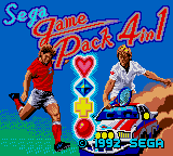 Sega Game Pack 4-In-1 (GG)   © Sega 1991    1/2