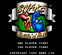 Snake Rattle 'N Roll (SMD)   © Sega 1993    1/3