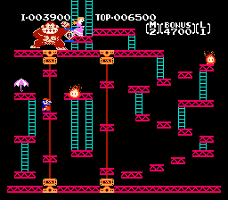 Donkey Kong (NES)   © Nintendo 1983    3/3