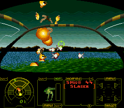 MechWarrior (SNES) &nbsp; &copy; Activision 1993 &nbsp;  5/6