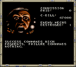 MechWarrior (SNES) &nbsp; &copy; Activision 1993 &nbsp;  6/6