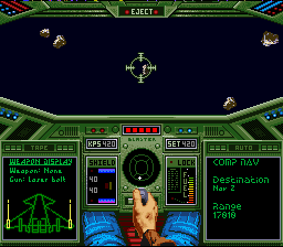 Wing Commander (SNES)   © Mindscape 1992    1/4