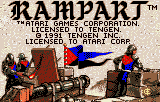 Rampart (LNX)   © Atari Corp. 1991    1/3