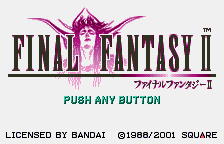 Final Fantasy II (WSC)   © Square 2001    1/4