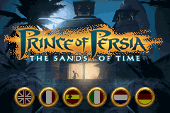 Prince Of Persia: The Sands Of Time (GBA)   © Ubisoft 2003    1/3
