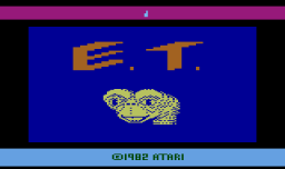 E.T.: The Extra-Terrestrial (2600)   © Atari (1972) 1982    1/3