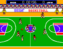 Great Basketball (SMS)   © Sega 1987    2/3