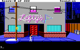 Leisure Suit Larry 1: In The Land Of The Lounge Lizards (PC)   © Sierra 1987    2/3