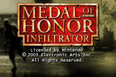 Medal Of Honor: Infiltrator (GBA)   © EA 2003    1/3