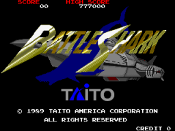 Battle Shark (ARC)   © Taito 1989    1/5
