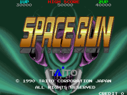 Space Gun (ARC)   © Taito 1990    1/5