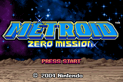 Metroid: Zero Mission (GBA)   © Nintendo 2004    4/5