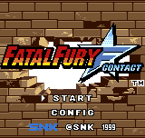 Fatal Fury: First Contact (NGPC)   © SNK 1999    1/3
