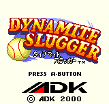 Dynamite Slugger (NGPC)   © SNK 2000    1/3