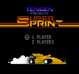 Super Sprint   © Tengen 1989   (NES)    1/3
