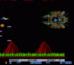 Gradius (PCE)   © Konami 1991    5/6