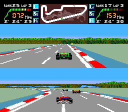 Final Lap Twin (PCE)   © Namco 1989    2/3