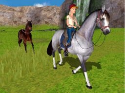 Barbie Horse Adventures: Wild Horse Rescue (PS2)   © Universal Interactive 2003    2/2