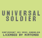 Universal Soldier (GB)   © Accolade 1992    1/3