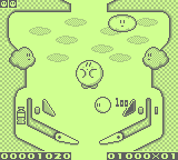 Kirby's Pinball Land (GB)   © Nintendo 1993    2/3
