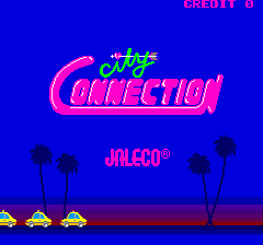 City Connection (ARC)   © Jaleco 1985    1/4