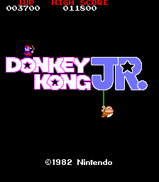 Donkey Kong Jr. (ARC)   © Nintendo 1983    1/3