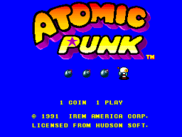 Atomic Punk (1991) (ARC)   © Irem 1991    1/3