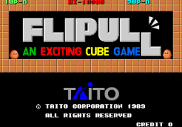 Flipull (ARC)   © Taito 1989    1/2