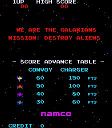 Galaxian   © Namco 1979   (ARC)    1/3