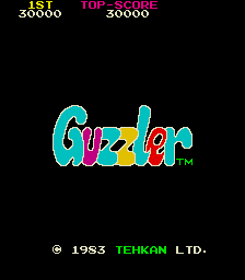 Guzzler (ARC)   © Tecmo 1983    1/4